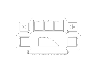 沙发 酒店空间设计模块