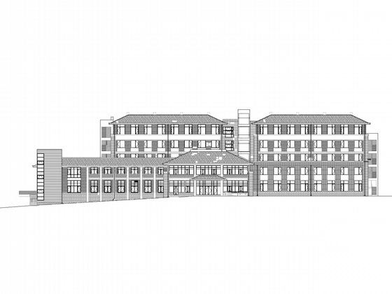 北京 某教育机地改造工程建筑施工图 带节