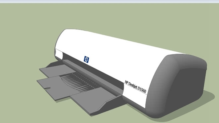 打印机 草图大师模型