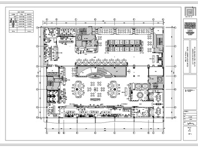 德诺--净雅北京西翠路酒店海洋娱乐中心餐厅（含62张施工图）