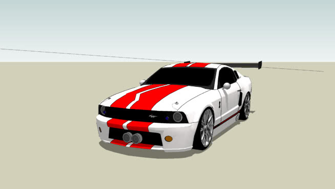 2008年福特野马GT500埃莉诺修饰 跑车 赛车 汽车 赛车场 敞篷车