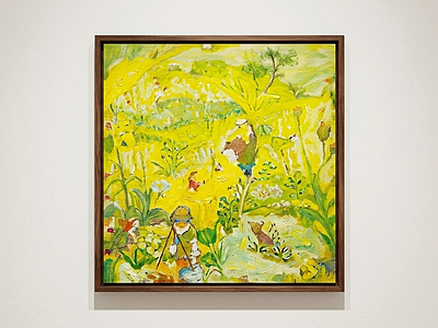 黄色调风景艺术挂画挂画