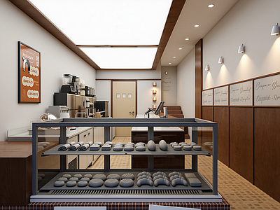 原木甜品面包店