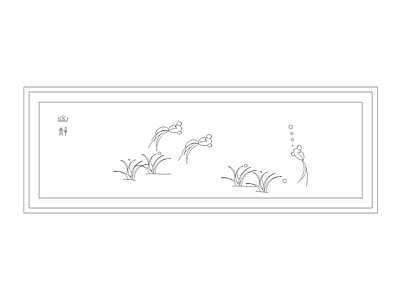 陈设类立面挂画 挂画