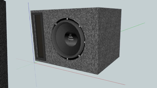 12英寸带孔超低音扬声器外壳 扬声器