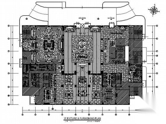 [辽宁]东北的第一家国际五星级酒店大堂室内装修施工图（...