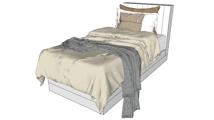 Cama solteiro 3