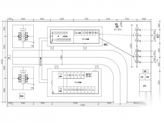 35kV变电站新建工程电气施工图纸（含初步设计说明书） 电气图