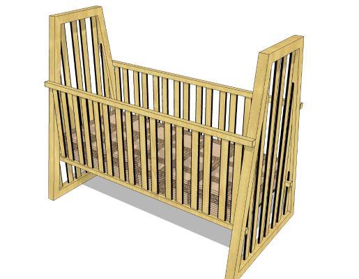 现代儿童床 婴儿床 小孩床 床 儿童家具