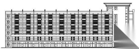 某六层员工宿舍建筑施工图