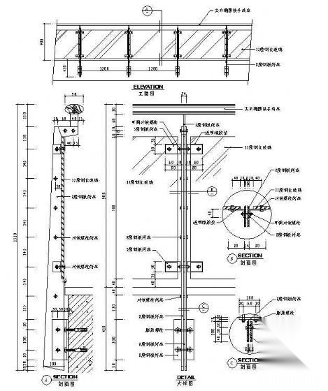 楼梯节点详图