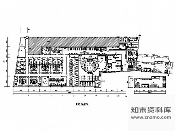 施工图甘肃天水市某洗浴会所室内装饰成套施工图含效果