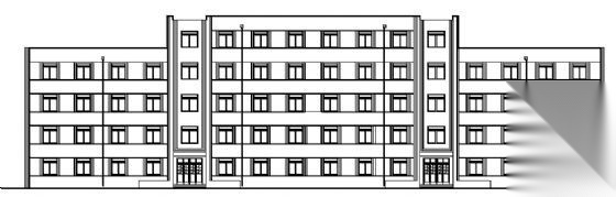 某五层宿舍楼建筑施工图