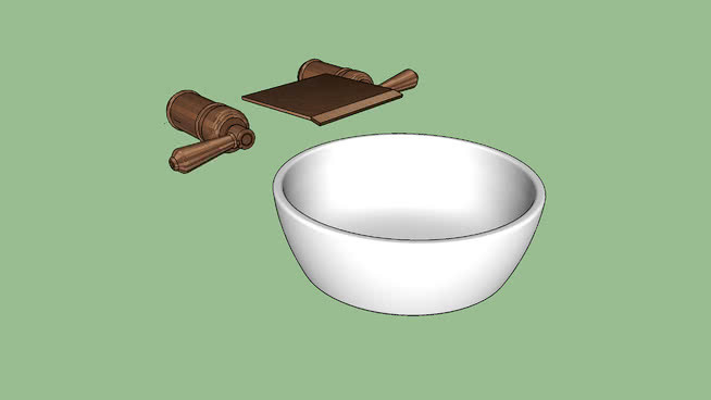 Vask+RubNET级联青铜 水桶 茶杯 杯子 搅拌碗 碗
