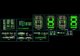 四合院cad建施图
