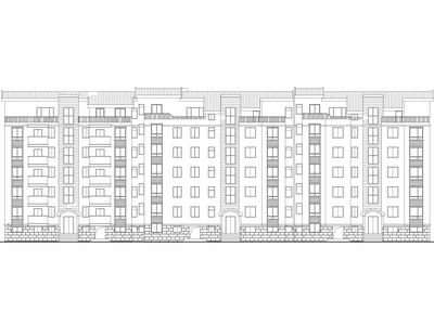 扬州某七层多层住宅建筑施工图