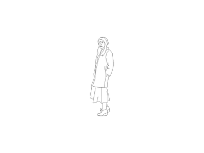 人物 人物形态化图块