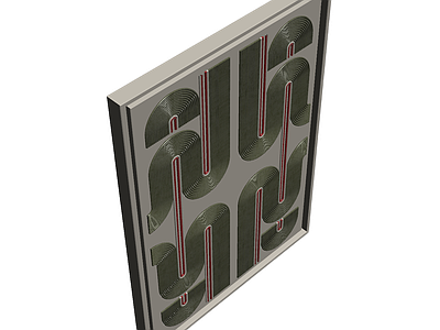 装饰艺术风格面板