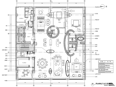 金螳螂北京盘七星摩根广场公寓样板间施工图