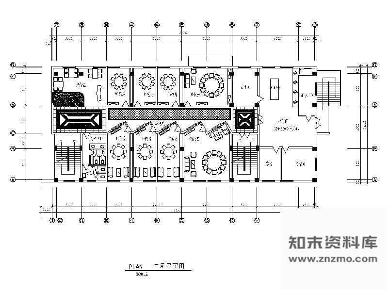 施工图某中餐厅详细施工图