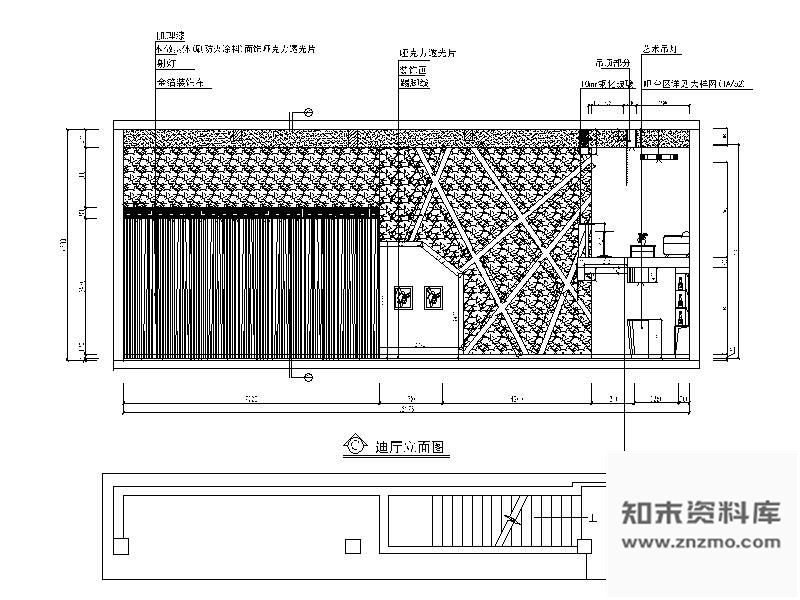 图块/节点迪厅立面图