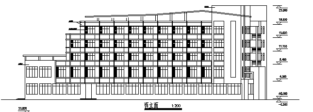 高层某中学综合楼及宿舍方案设计