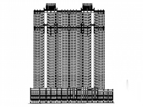 [四川]知名购物广场规划及商业综合体建筑施工图（含效...