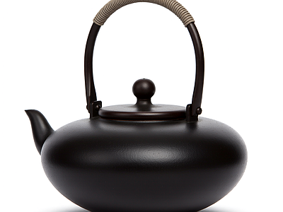 黑色提梁茶壶