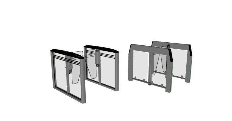 现代风格器材闸机 门禁机