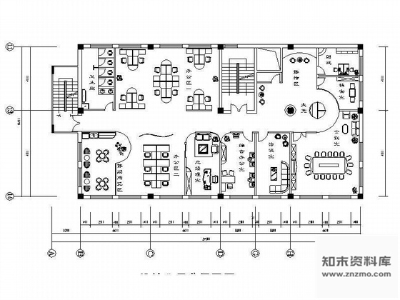 施工图设计公司办公空间装饰图