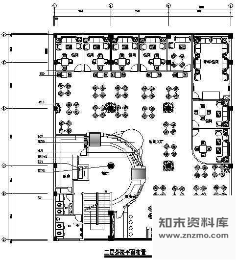 施工图某综合餐饮娱乐大都会装修图