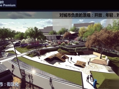 [江苏]青年时尚生活体验景观设计方案 居住区景观