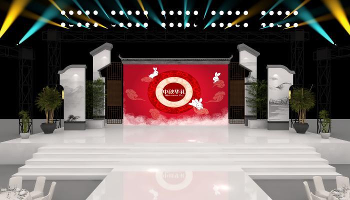 新中式年会舞美舞台