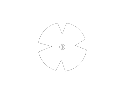现代植物图块 核桃