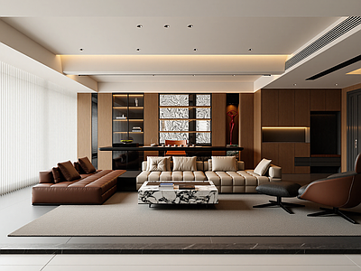 现代家居客厅