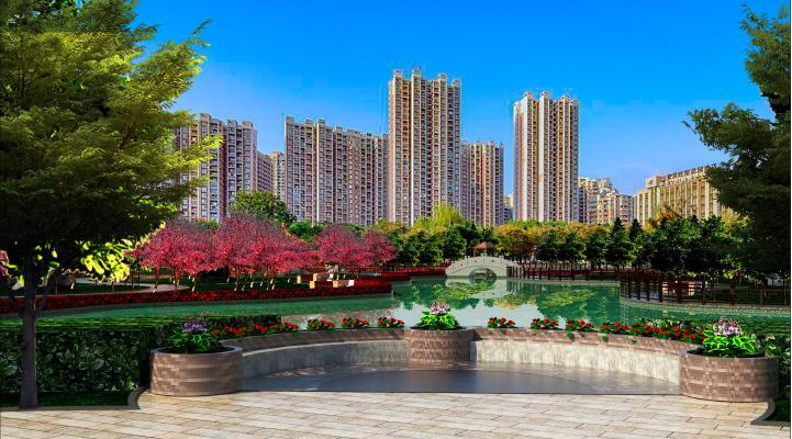 体育中心 公园景观设计