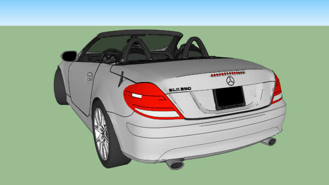 2008辆奔驰SLK-320车顶 跑车 敞篷车 赛车 小型皮卡