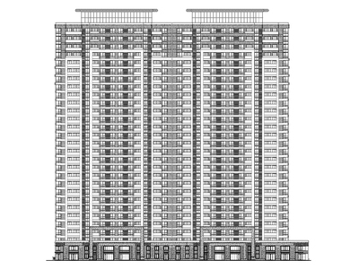 高层住宅_商业及公建配套用房建筑施工图