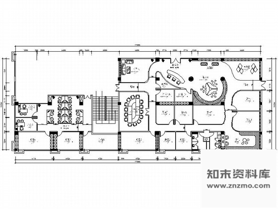 施工图广州某英语培训学校室内装修施工图含效果和实景