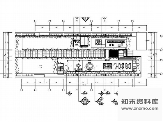 施工图广州温馨浪漫花园会所空间设计CAD施工图