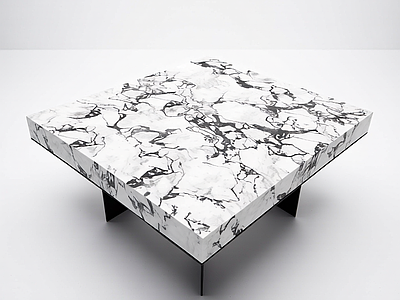 大理石纹理茶几