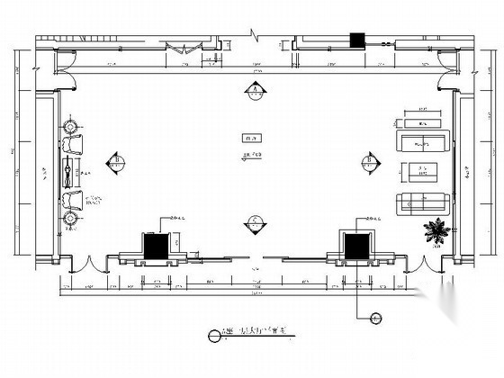 140平方办公楼大厅装修图（含效果）