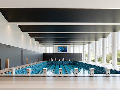 现代游泳馆