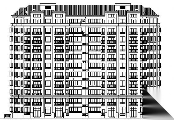 某居住小区规划方案图