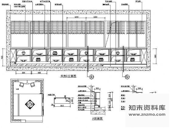 图块/节点家装墙面详图 墙面节点