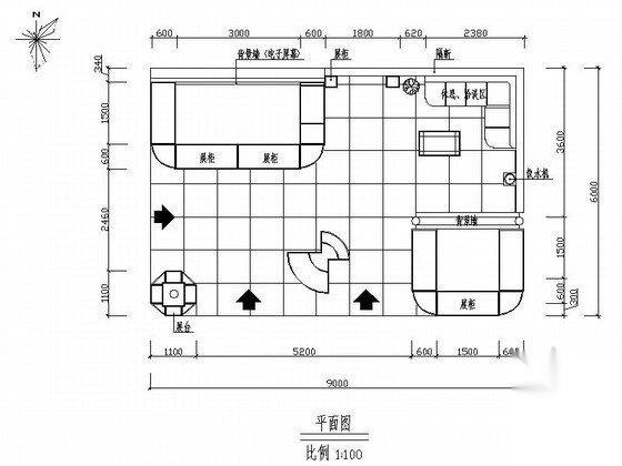 某手机展厅展示设计图