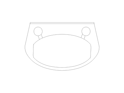 卫浴设施 现代家具图块别墅家具图块施工图