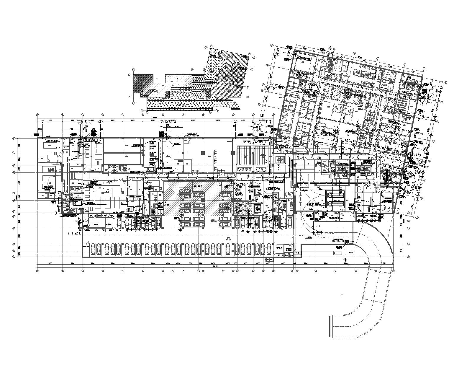 无锡万达四星酒店给排水施工图 建筑给排水