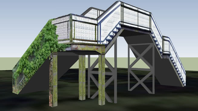 Steel bridge, Cam 室外 温室 建筑 楼梯扶手 帐篷
