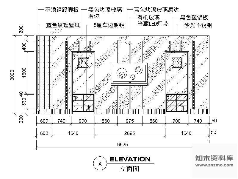 图块/节点大厅装饰立面